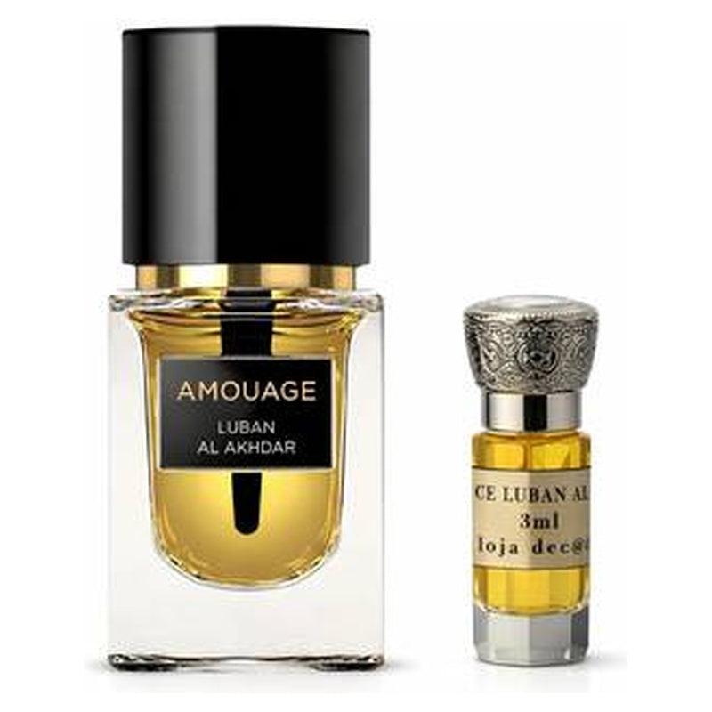 Amouage Luban al Akhdar Attar 3ML perfume bottle – luxury fragrance | Perfury UAE