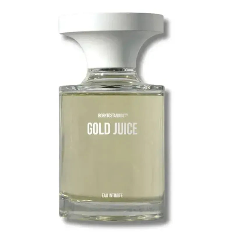 Borntostandout Gold Juice ® Eau Intimite 100ML perfume bottle – luxury fragrance | Perfury UAE