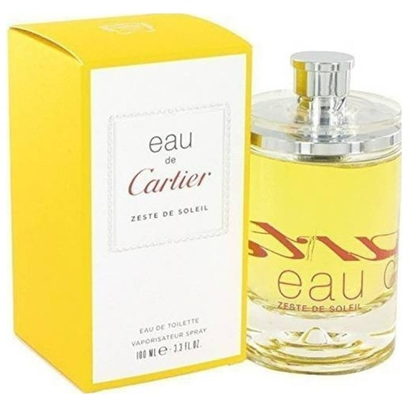 Cartier Eau de Zeste de Soleil Cartier (vintage) EDT 100ML perfume bottle – luxury fragrance | Perfury UAE