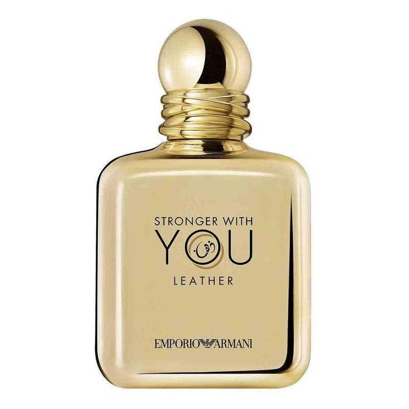 Emporio Armani Stronger With You Leather EDP 100ML perfume bottle – luxury fragrance | Perfury UAE