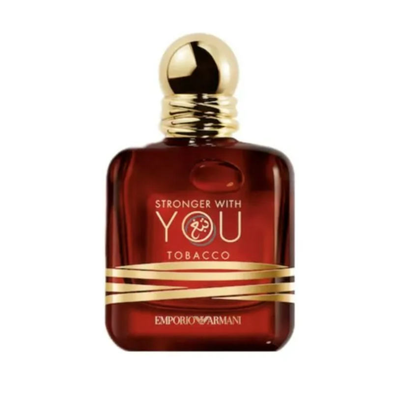 Giorgio Armani Stronger With You Tobacco EDP 100ML perfume bottle – luxury fragrance | Perfury UAE