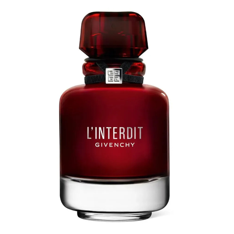 Givenchy l'Interdit Rouge Eau de Parfum 80ML perfume bottle – luxury fragrance | Perfury UAE