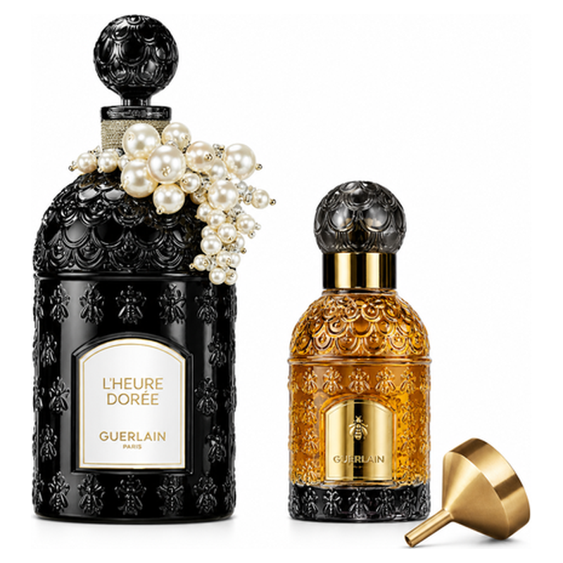 Guerlain L’heure Dorée by Set Limited Edition 125ML + 30ML perfume bottle – luxury fragrance | Perfury UAE