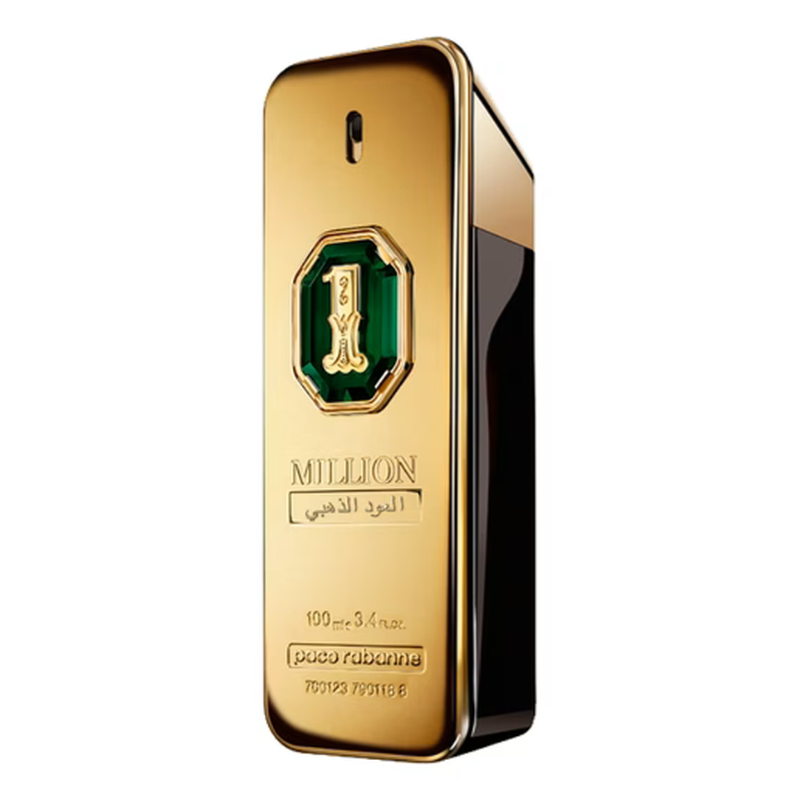 Paco Rabanne One Million Golden Oud Parfum 100ML perfume bottle – luxury fragrance | Perfury UAE