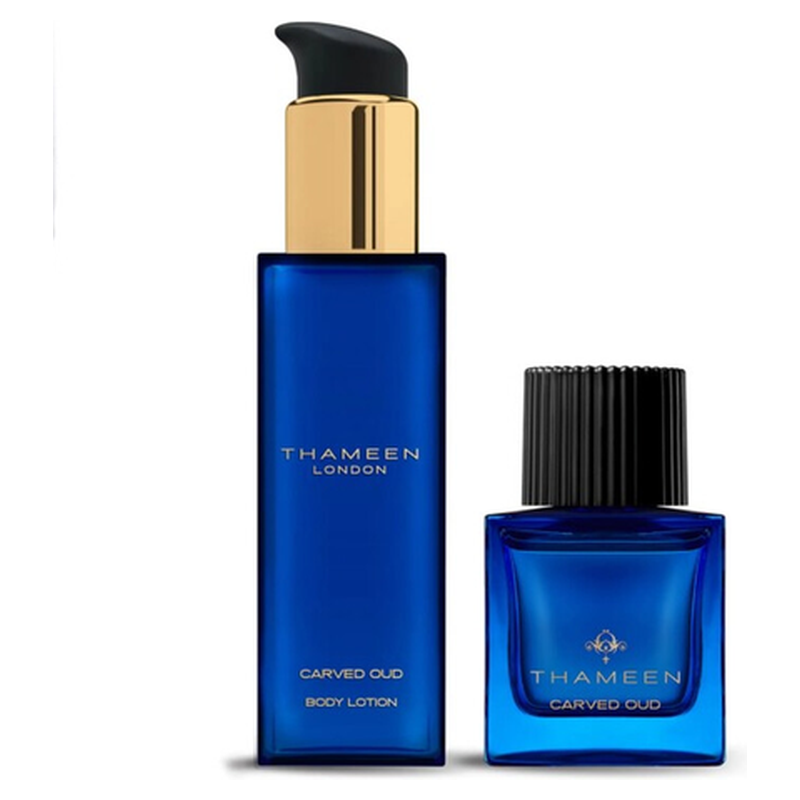 Thameen Carved OUD 2pc Gift Set perfume bottle – luxury fragrance | Perfury UAE