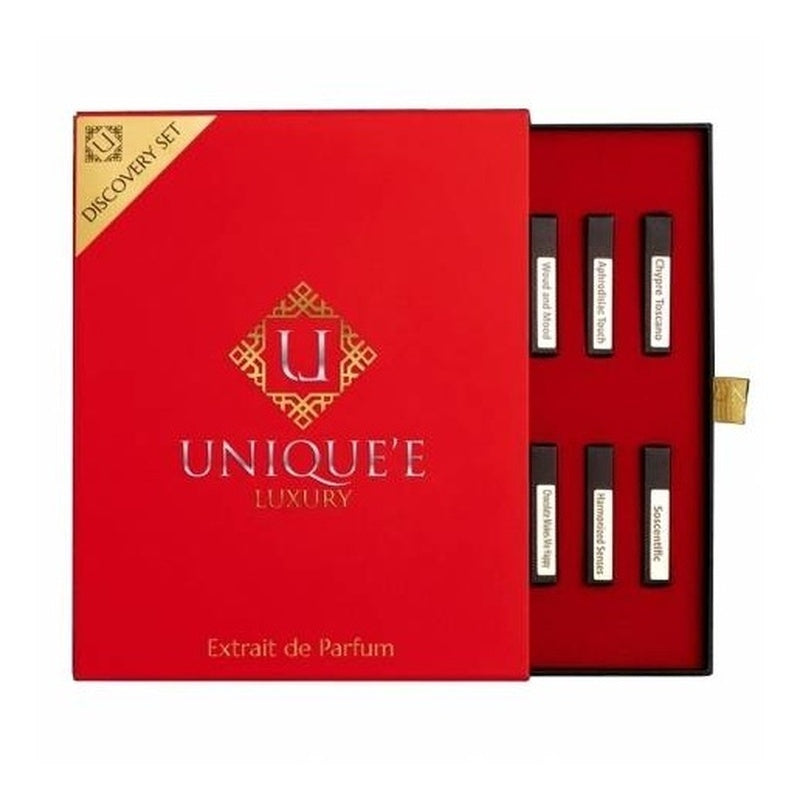 Unique’e Luxury ’ Discovery Gift Set perfume bottle – luxury fragrance | Perfury UAE