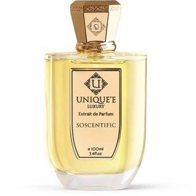 Unique’e Luxury ’ Soscentific Extrait de Parfum 100ML perfume bottle – luxury fragrance | Perfury UAE
