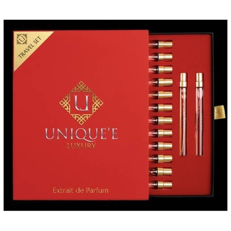 Unique’e Luxury ’ Travel Set perfume bottle – luxury fragrance | Perfury UAE
