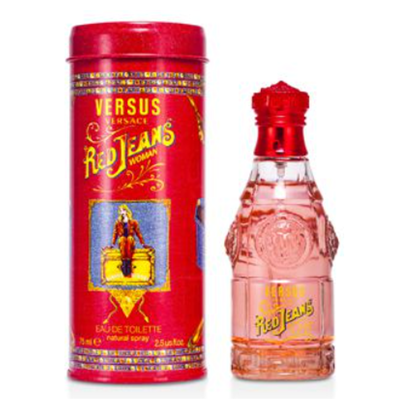 Versace Red Jeans Eau de Toilette 75ML perfume bottle – luxury fragrance | Perfury UAE