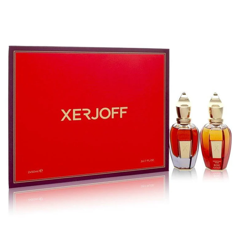 Xerjoff Amber Gold & Rose Gold Set perfume bottle – luxury fragrance | Perfury UAE