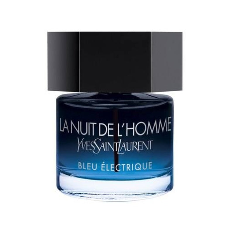 Yves Saint Laurent La Nuit de L'homme Bleu Electrique Intense ( Discontinued ) EDT 100ML perfume bottle – luxury fragran